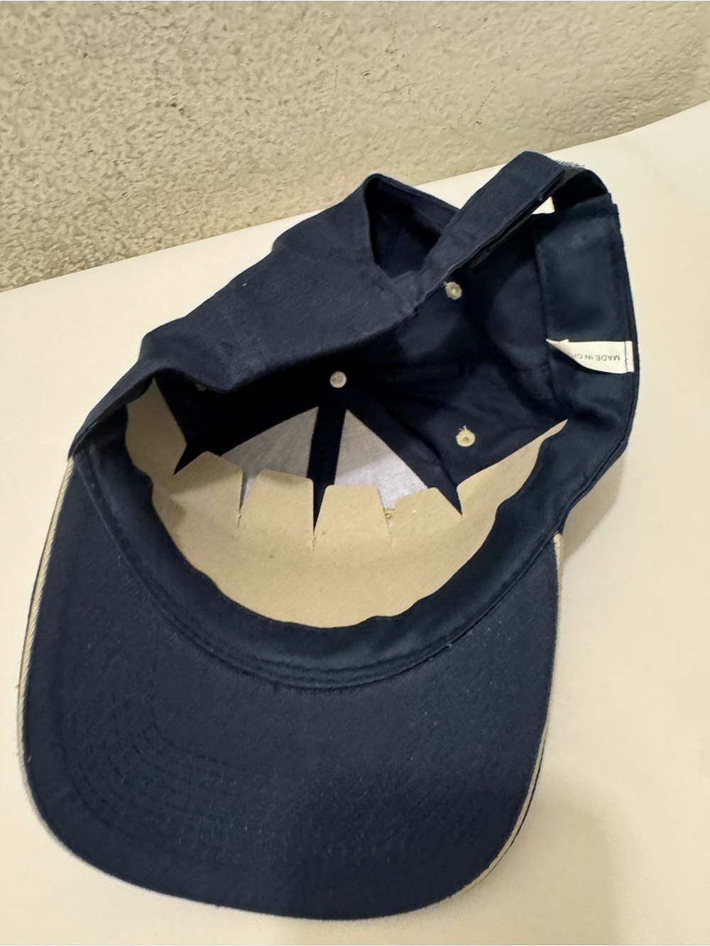 F-35 Lightning II Embroidered Navy Baseball Cap - Picture 3 of 5
